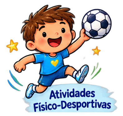 Criança numa atividade físico-desportiva