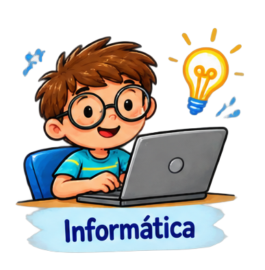 Criança a usar computador
