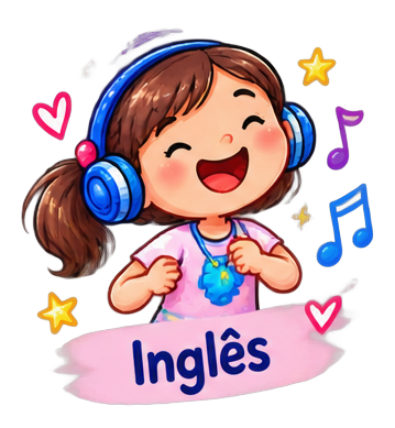 Criança a aprender inglês