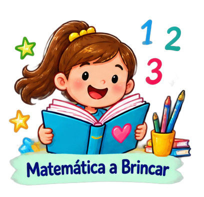 Criança a aprender matemática
